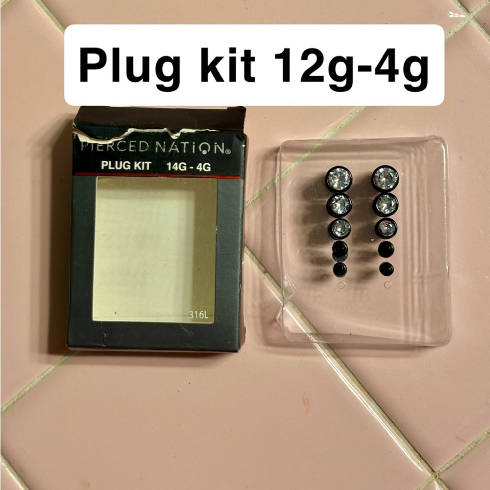 Pierced nation plug kit